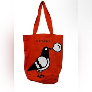 The New Yorker Tote Bag Pigeon
